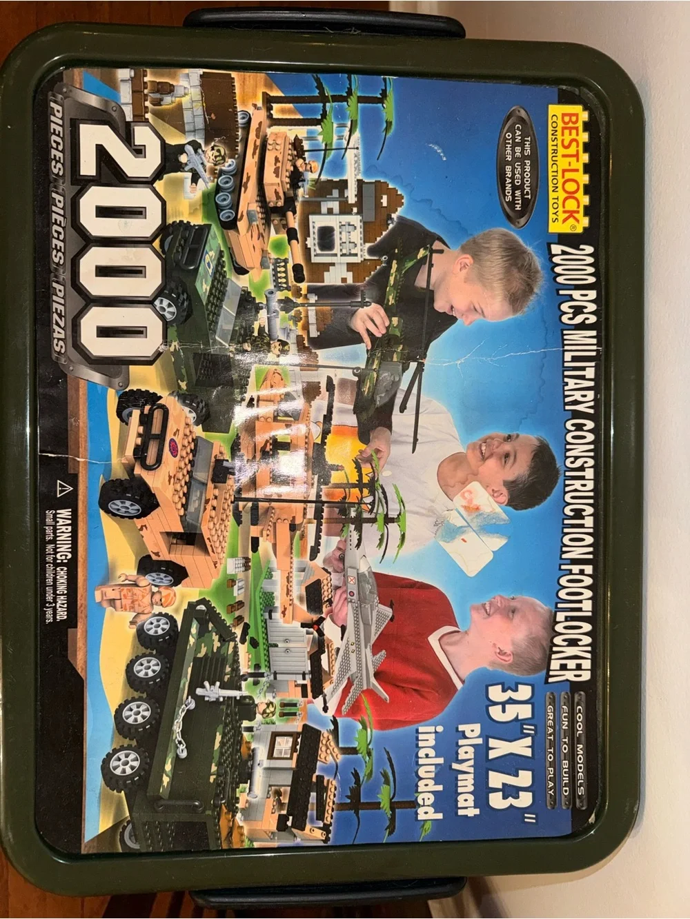 Vintage Best-Lock Military Construction Footlocker Bulk Lot - 2000 Pcs